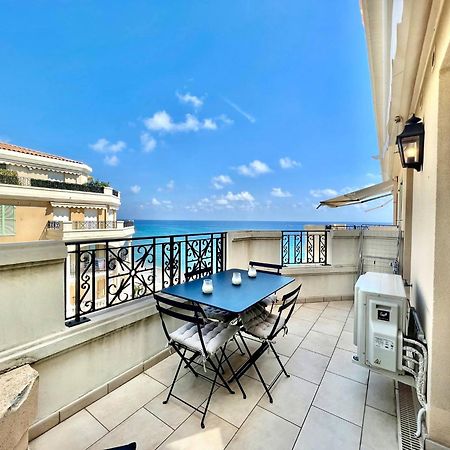 'Le Victoria Beach' Vue Mer Plein Centre, Spacieux Menton Buitenkant foto